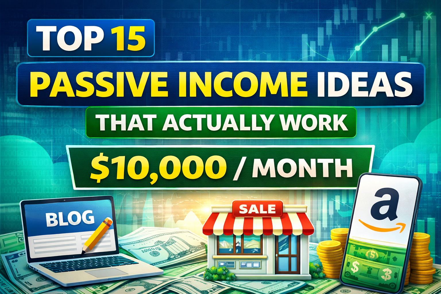 Top 15 Passive Income Ideas That Actually Work