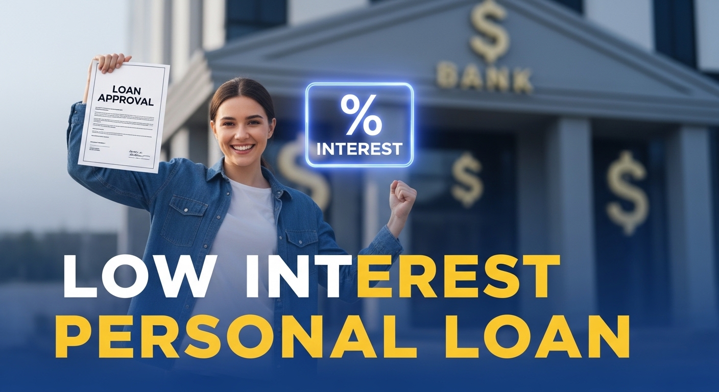 How to Get a Personal Loan with Low Interest Rate